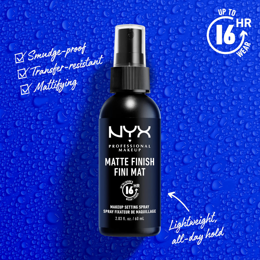 NYX PROFESSIONAL MAKEUP mist texture illustrating lightweight even coverage