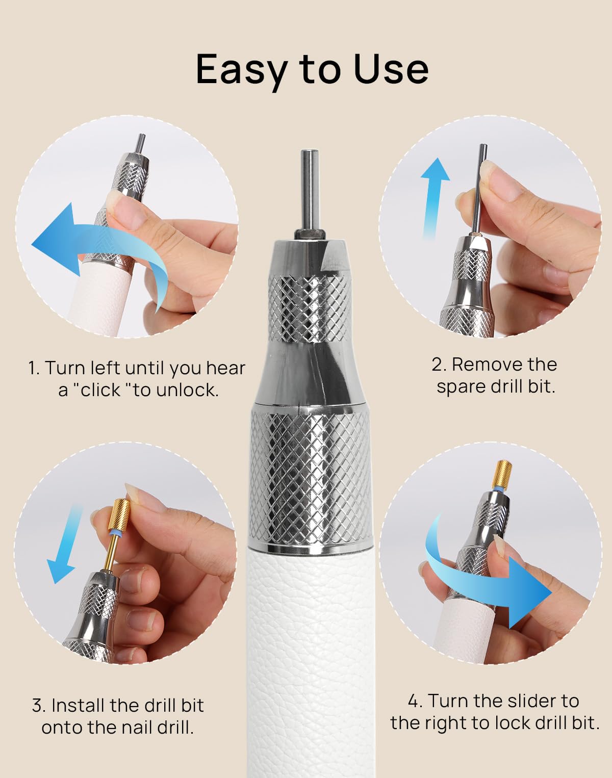 O NAIL dust-resistant body detail showing reliable long-term use benefit