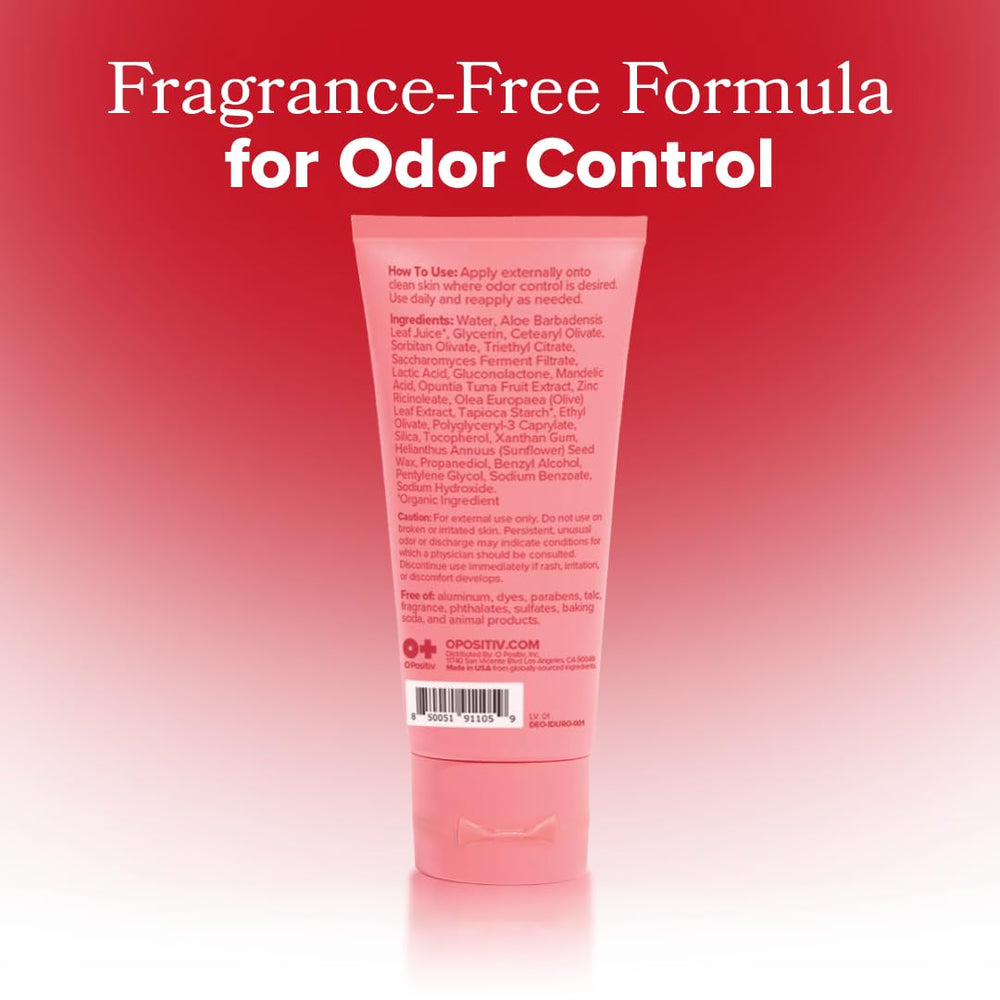 O Positiv URO in a gym bag portraying on-the-go odor control and freshness