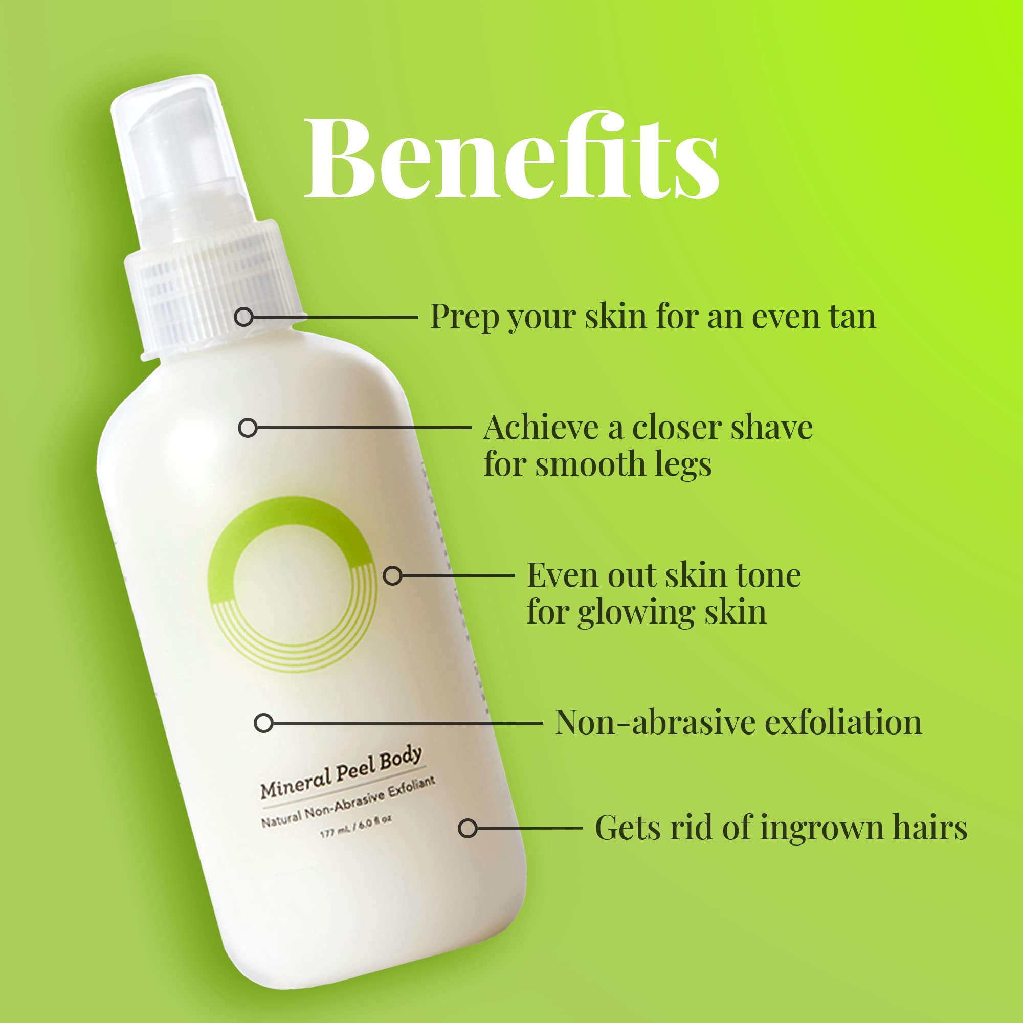 O.R.G. Skincare texture close-up showing gentle rolling beads for visible exfoliation