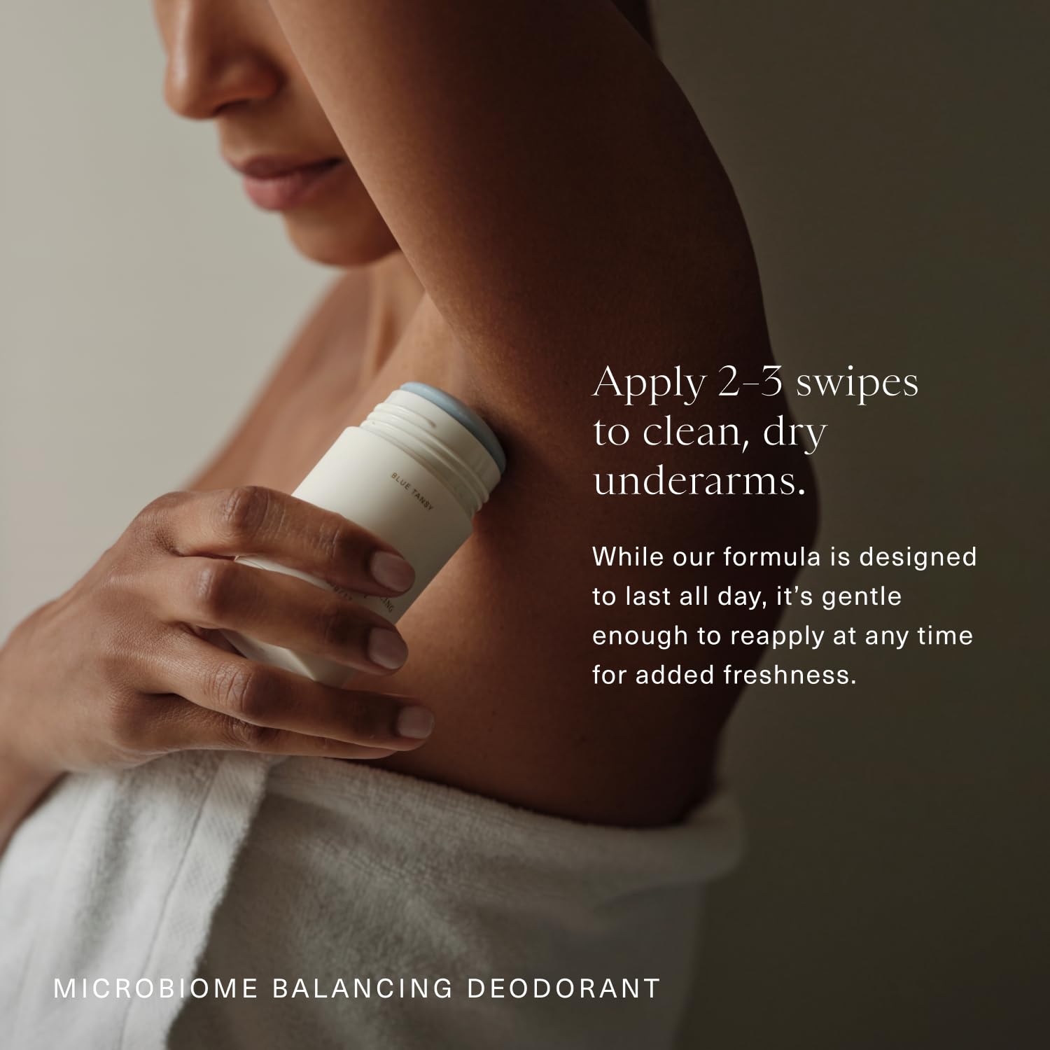 Oak Essentials on bathroom shelf suggesting daily routine ease