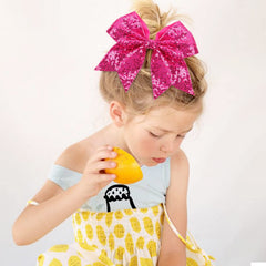 OAOLEER close-up sequin ribbon detail highlighting sparkle and durable grosgrain