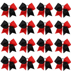 OAOLEER front packaging showing 16-piece cheer bows set organized neatly