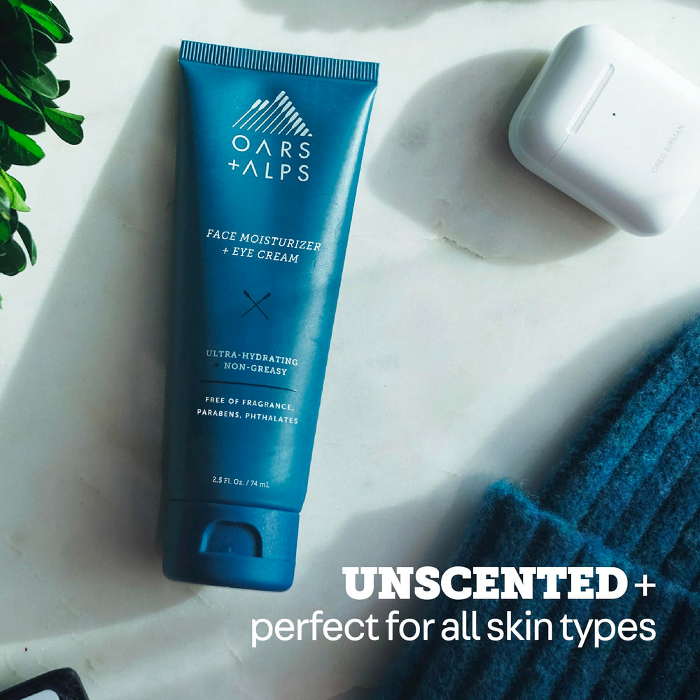 Oars + Alps label close-up displaying ingredients and vegan cruelty-free benefit