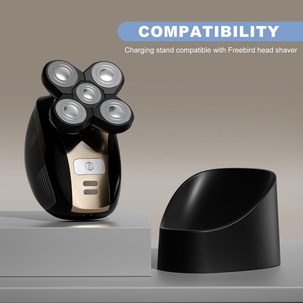 OatXtorpor curved-side detail preventing shaver slips and improving stability