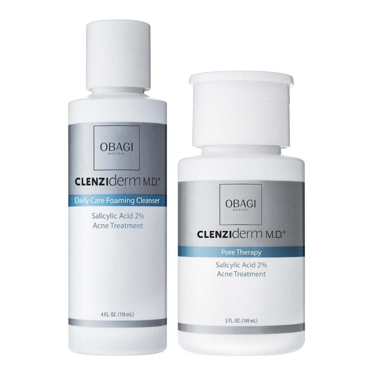 Obagi foaming cleanser front packaging showing clean design and easy use