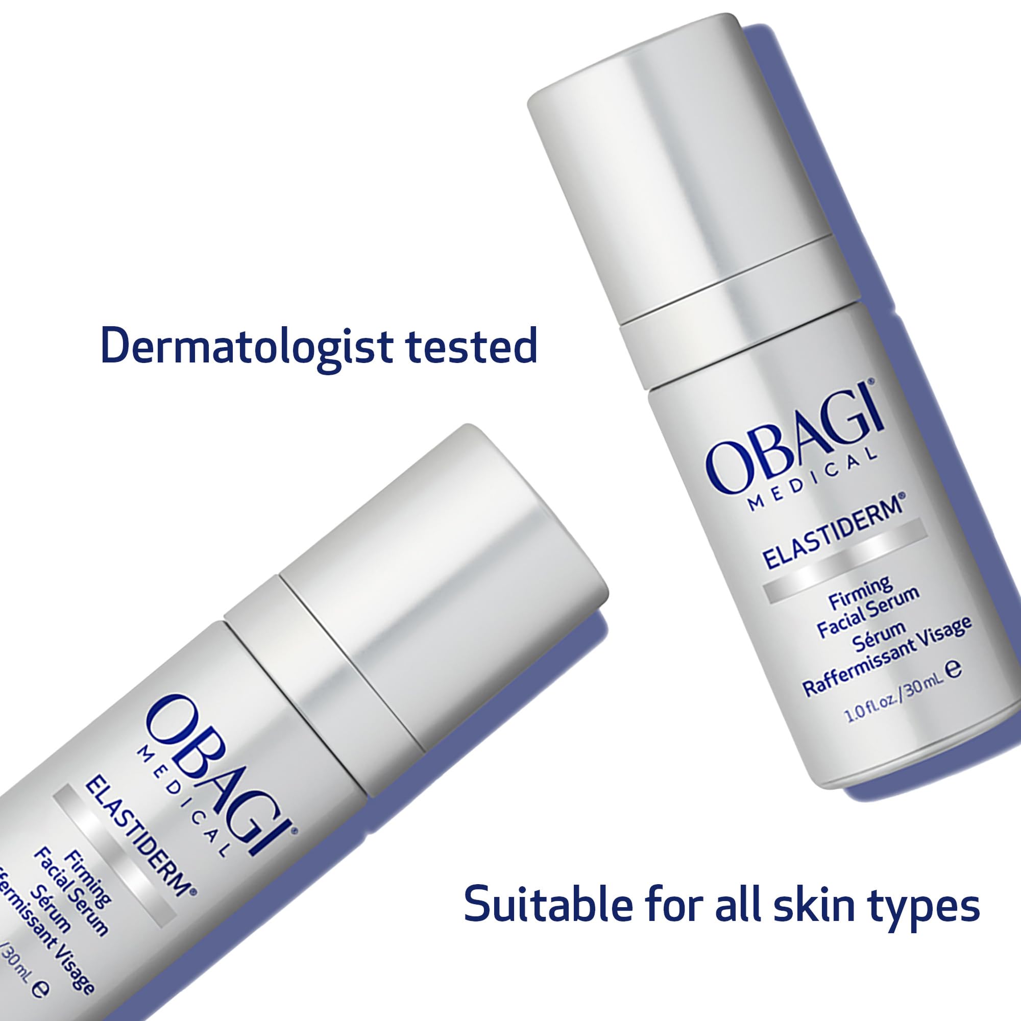 Obagi Medical visual of key ingredients emphasizing advanced technology