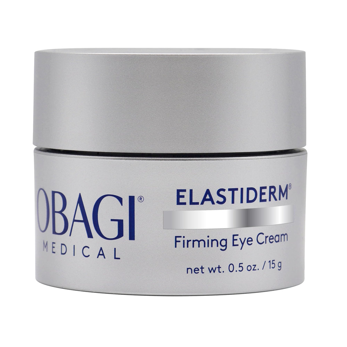 Obagi Medical jar front showing branding and compact design for travel