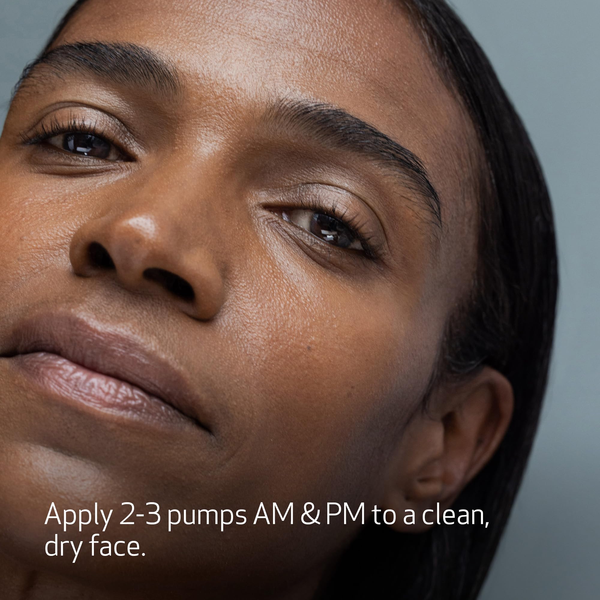 Obagi Medical neck application illustrating targeted firming support