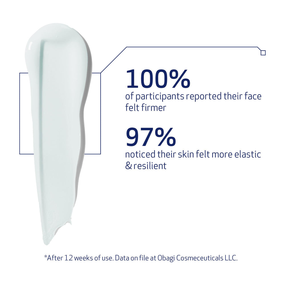 Obagi Medical serum texture close-up showing lightweight absorbent consistency