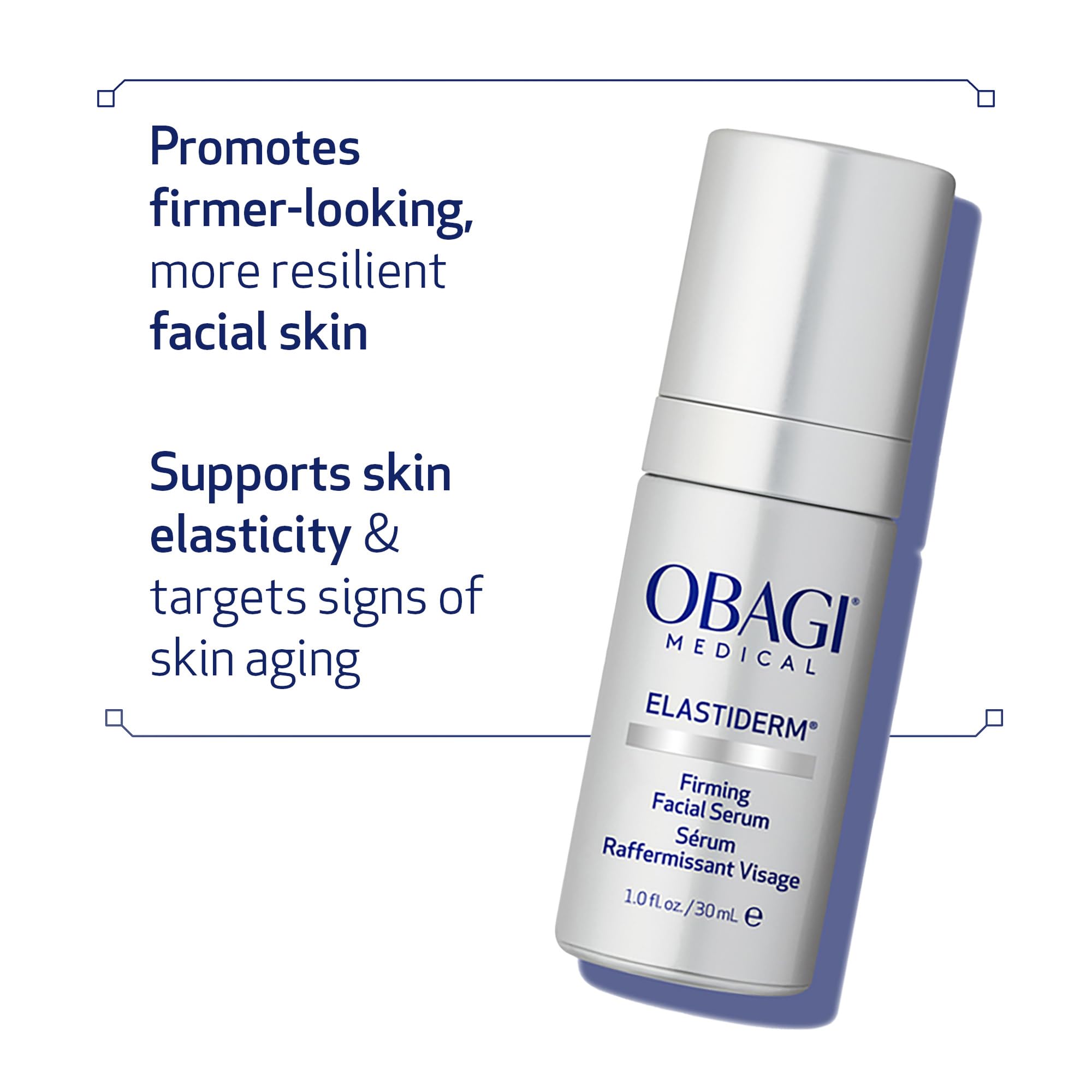 Obagi Medical paired with moisturizer showing easy layering in routine