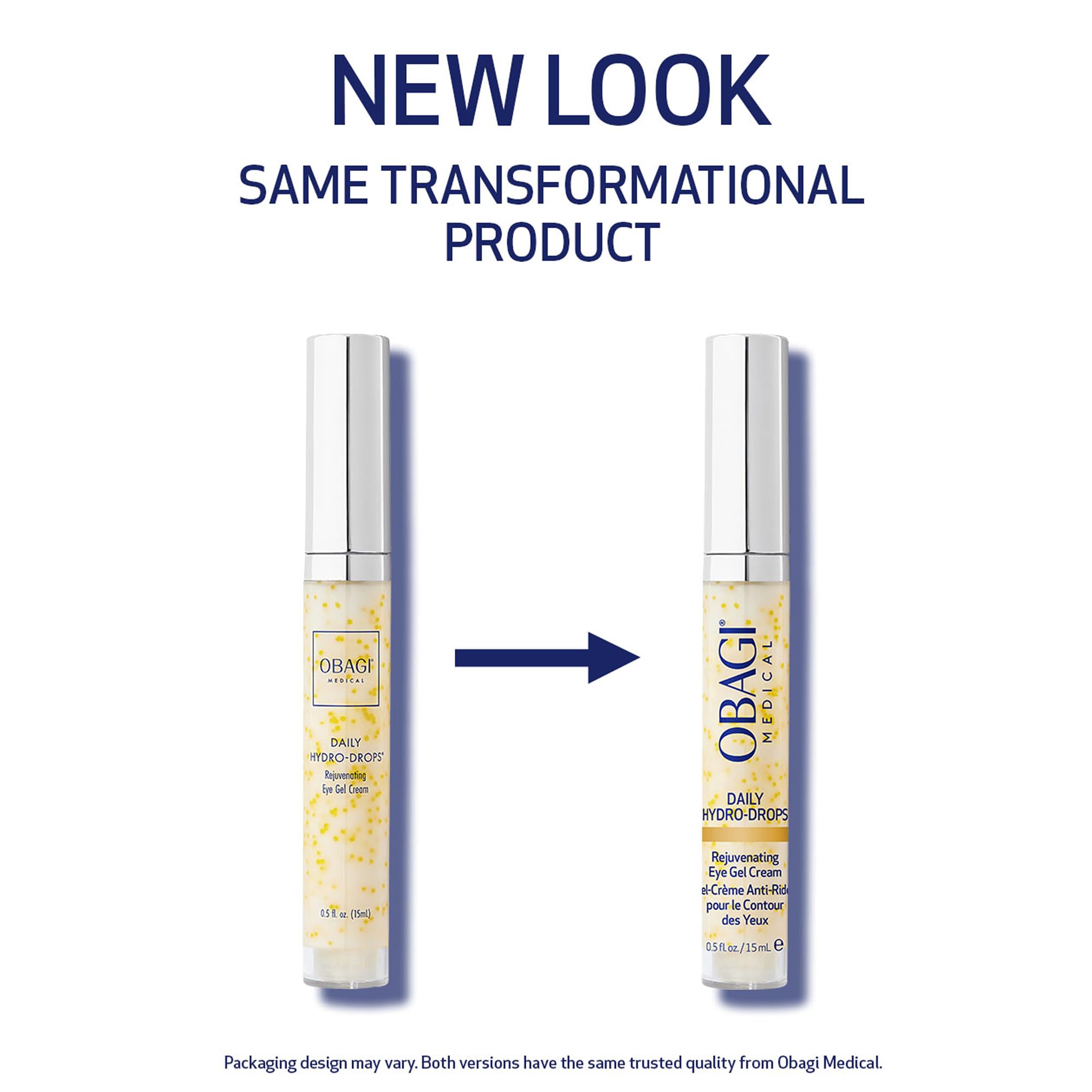 Obagi Medical metal applicator close-up providing cooling depuffing benefit