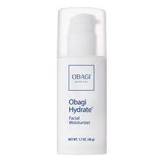 Obagi Hydrate front packaging showing jar and label for clear identification and trust