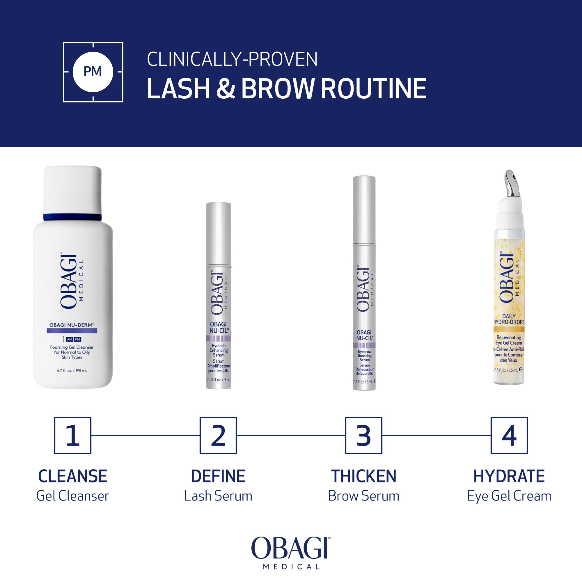 Obagi Nu-Cil bottle next to ruler for scale, compact travel-friendly benefit