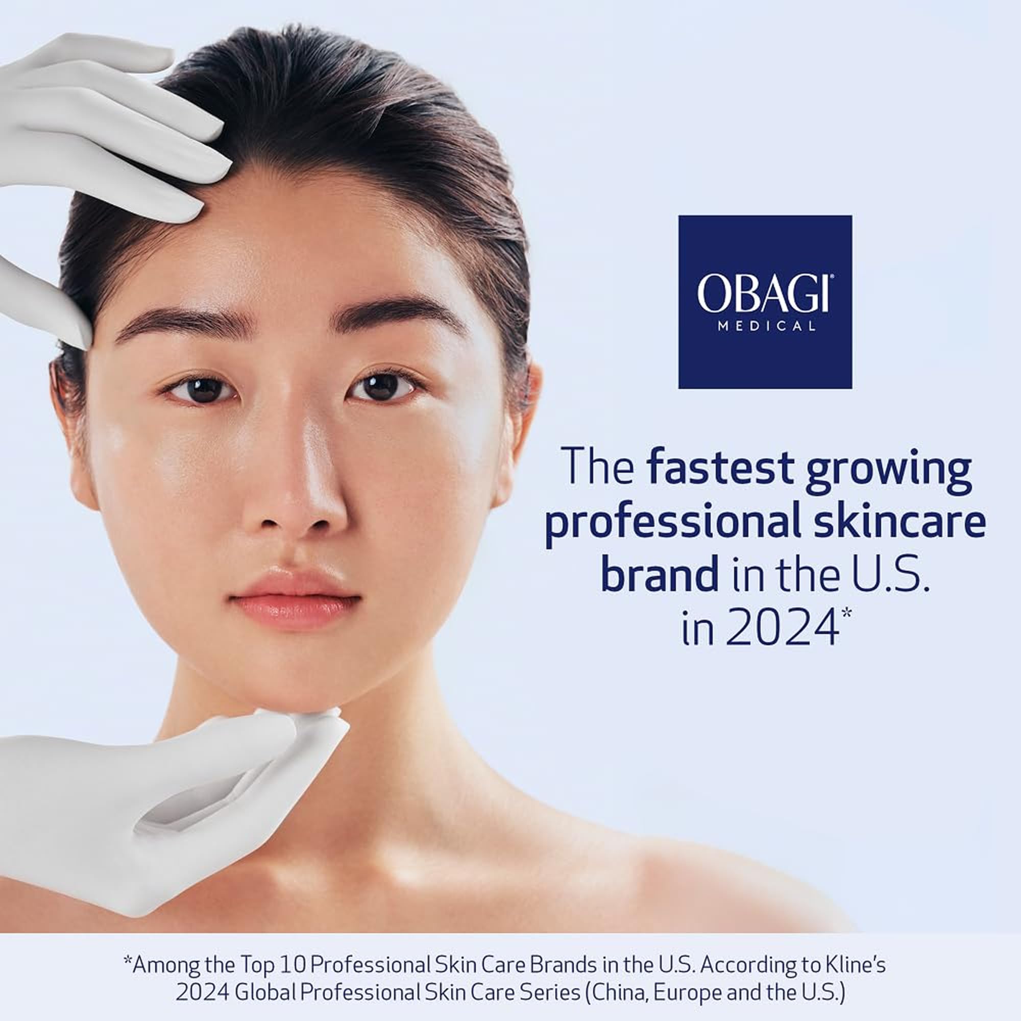 Obagi Nu-Cil in clinical setting with doctor, physician-endorsed trust implied