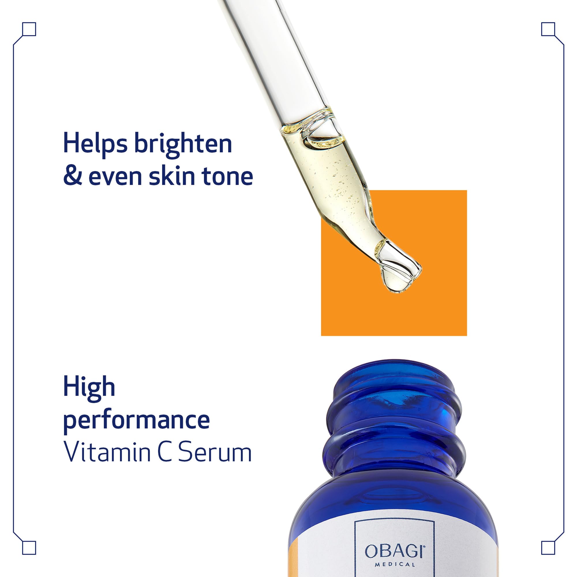 Obagi serum texture on skin demonstrating fast absorption benefit