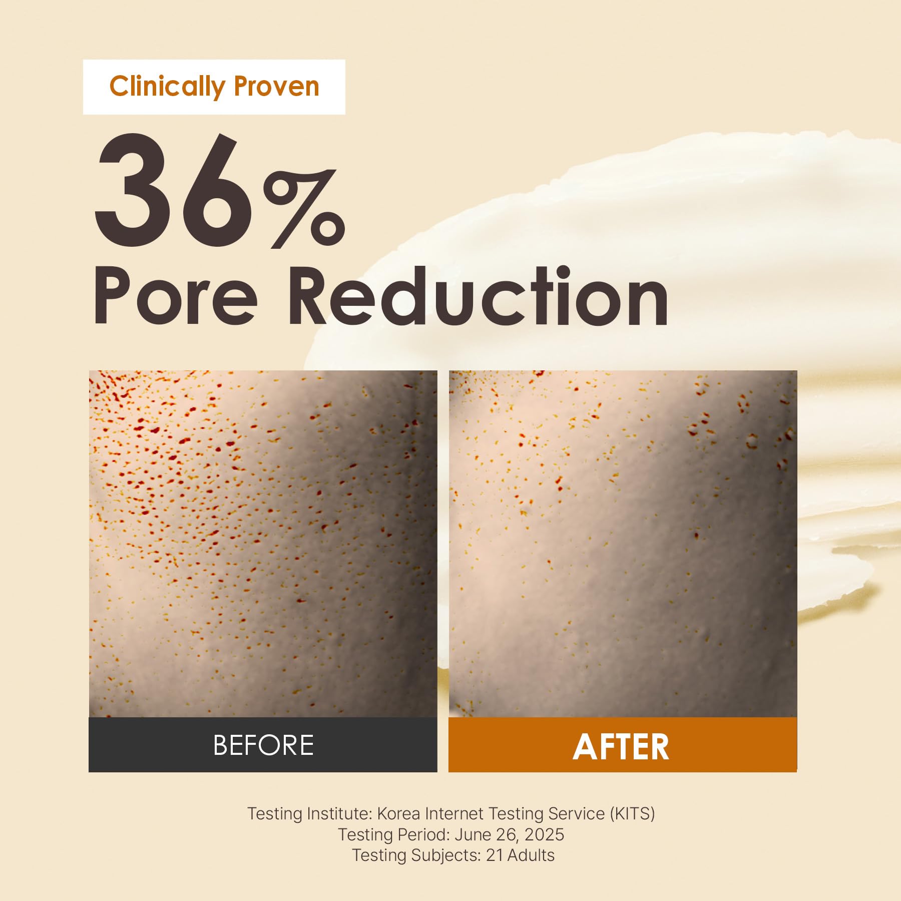 OBgE label detail shot of ingredients panel emphasizing transparent formulation benefit