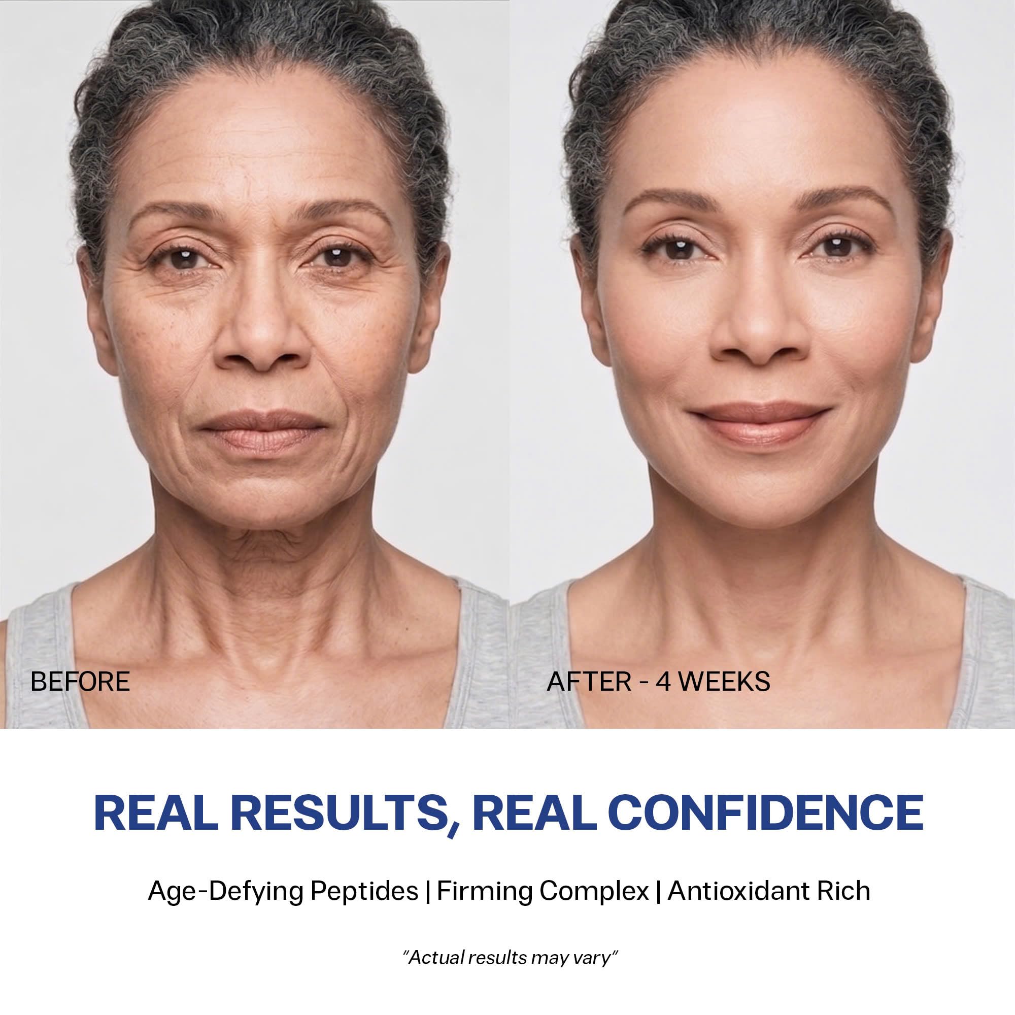 OBOGEE applying cream to face demonstration illustrating gentle massage and layering benefit