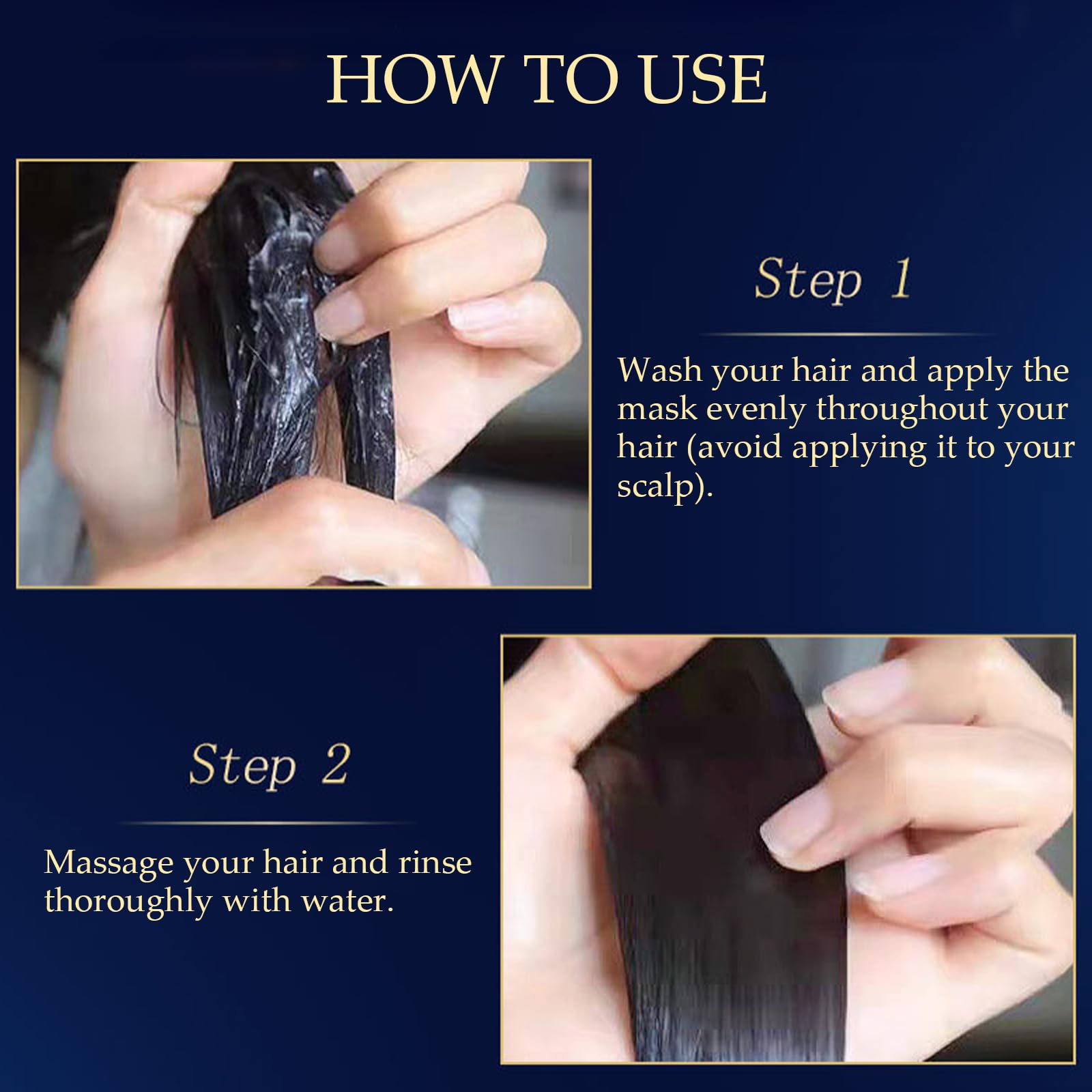 OBRADOYA towel and heat cap setup showing intensive treatment method