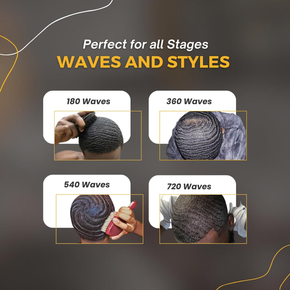 Brush and durag routine with Ocean View Deep Waves Pomade for consistent wave training