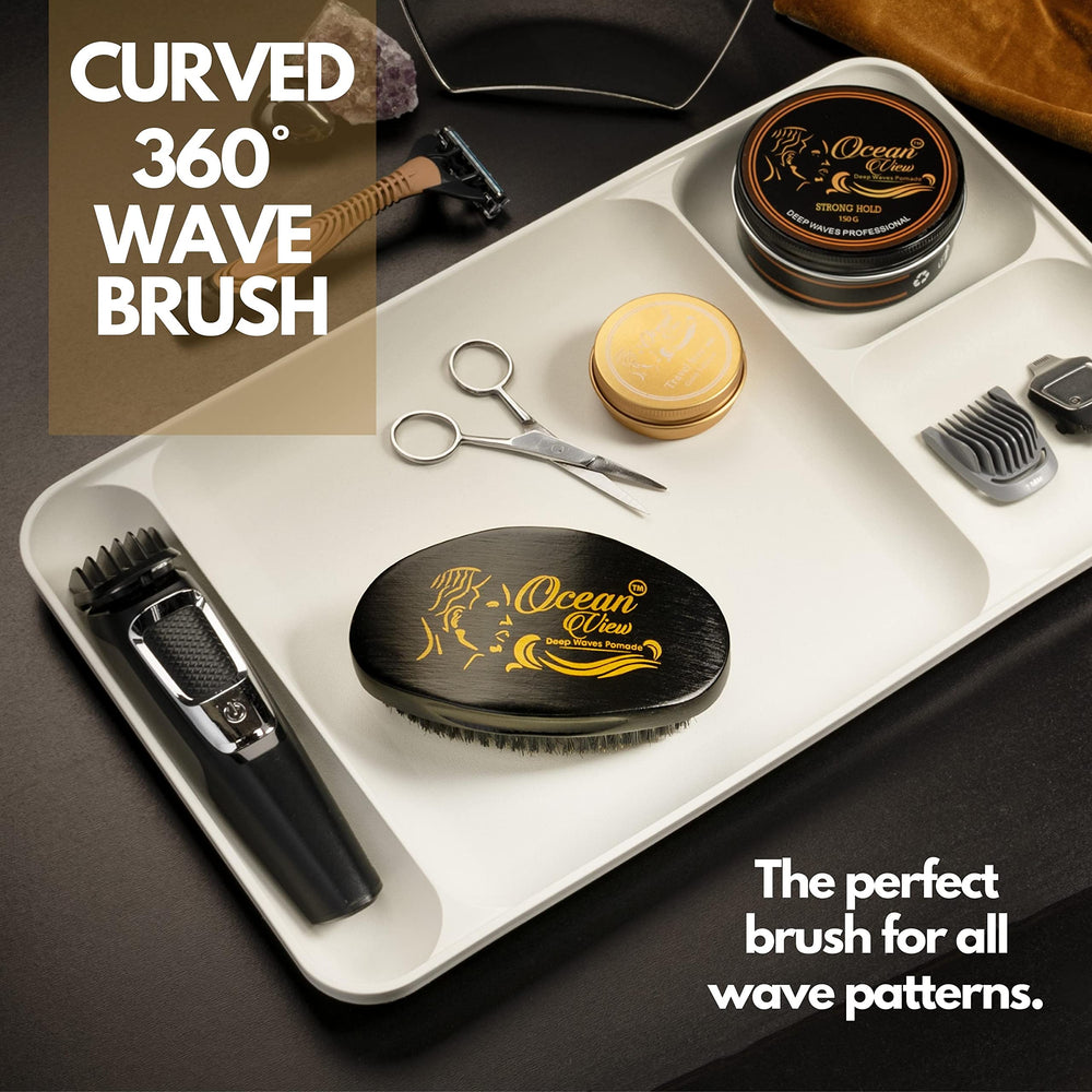 Ocean View bristle texture detail showing firmness and even teeth for wave formation