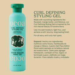 OCOA ingredients close-up highlighting flaxseed mango hibiscus nourishment