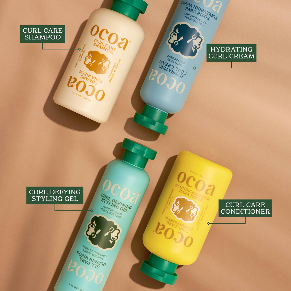 OCOA label close-up showing clean formula benefits and ingredient clarity