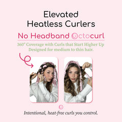 Octocurl double strips close-up demonstrating snap-apart design for secure wraps