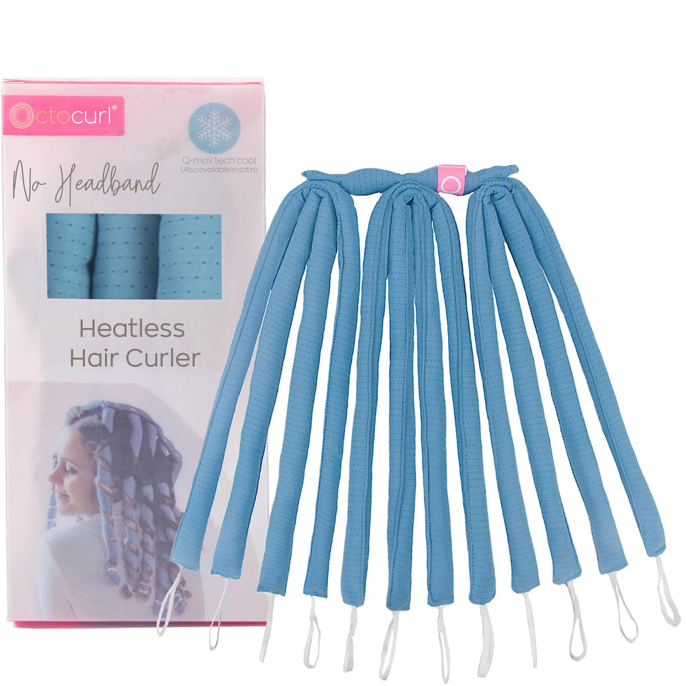 Octocurl front packaging showing product and benefits for heatless curls