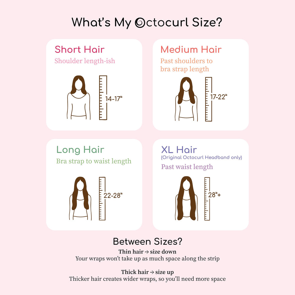 Octocurl robe-style wrap example illustrating versatile curl placement and control