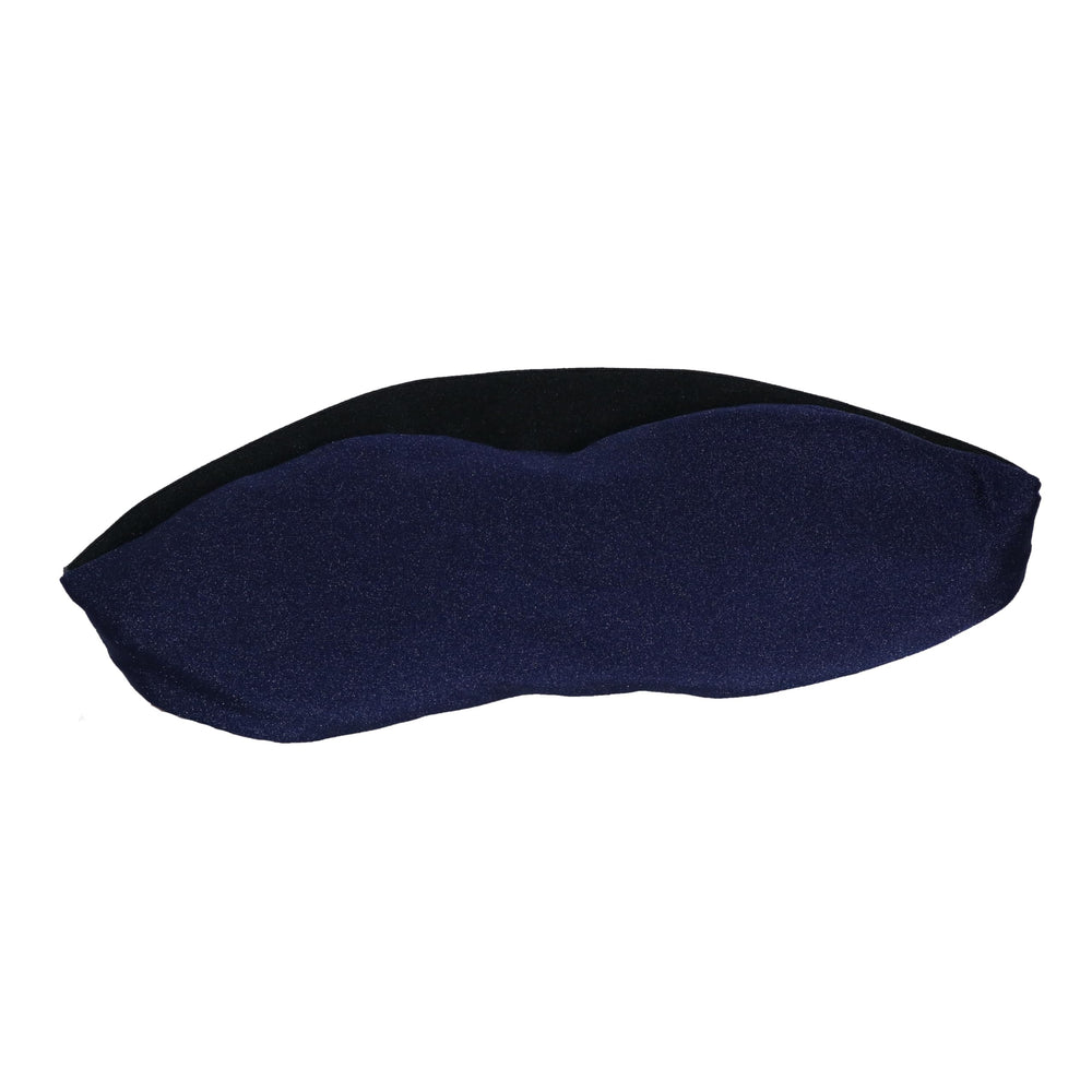 OCuSOFT mask worn by model relaxing to relieve tired eyes