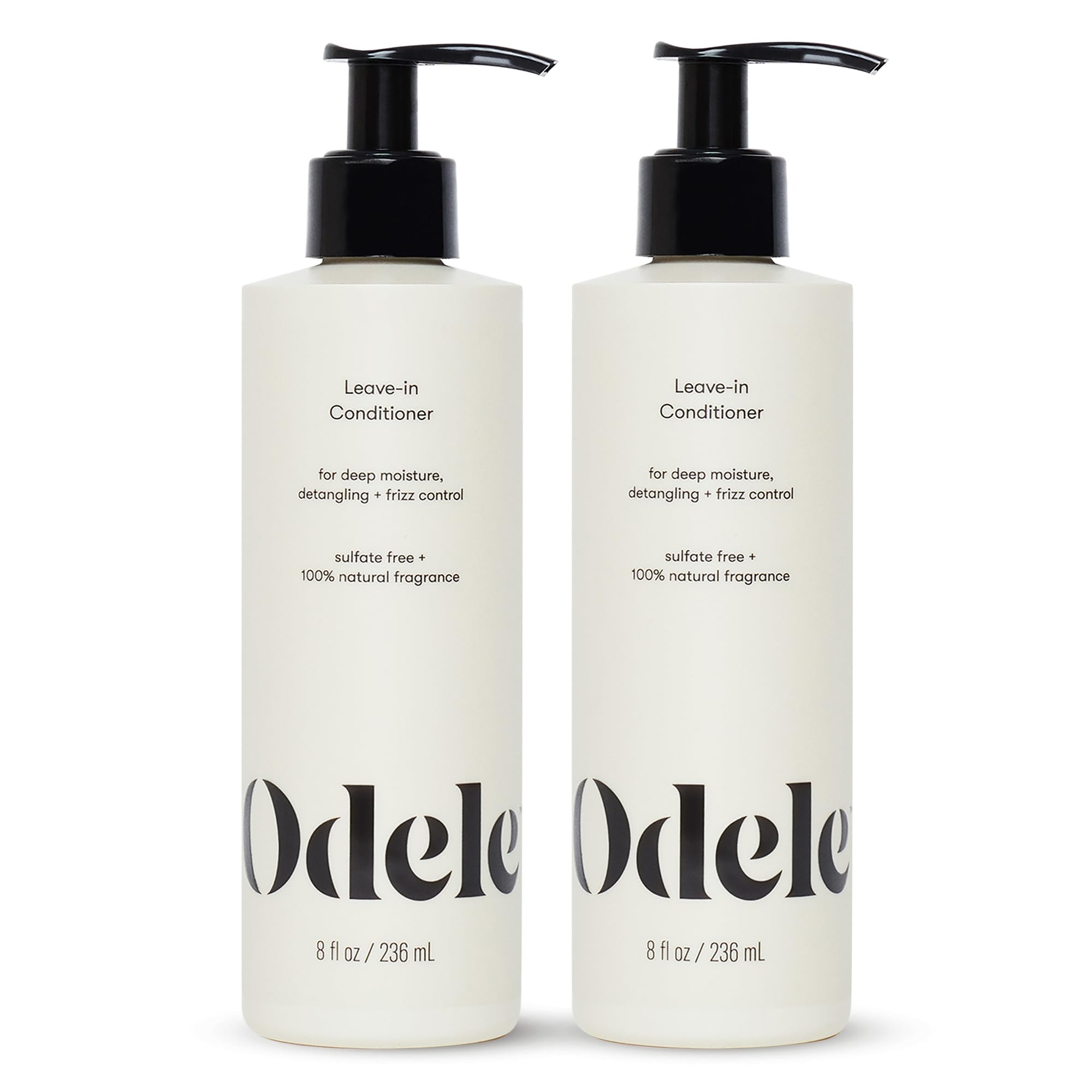 Odele leave-in conditioner front packaging showing product and benefits