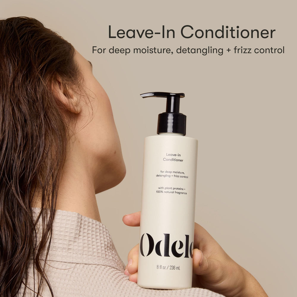 Odele pump dispensing leave-in texture for controlled, mess-free application benefit