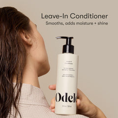 Odele leave-in close-up pump nozzle ready to dispense for easy use