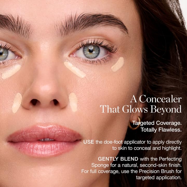 Ogee concealer applicator close-up demonstrating easy targeted application