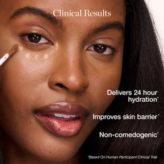 Ogee concealer creamy texture swipe showing smooth, blendable finish