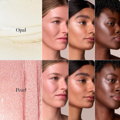 Closed Ogee face stick PEARL packaging highlighting compact design for easy carry