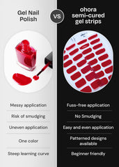ohora included tools with prep pads, file, and wooden stick for precise application