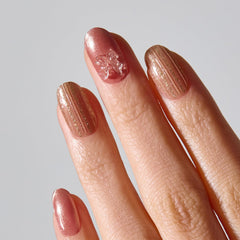 ohora close-up of strip texture showing flexible semi-cured gel