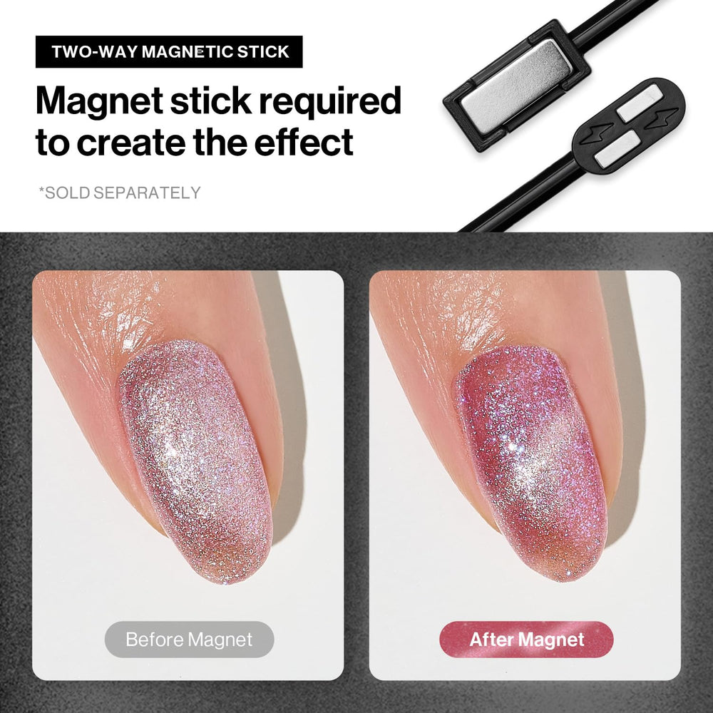 ohora MIRA polish texture swatch illustrating glossy, dimensional surface