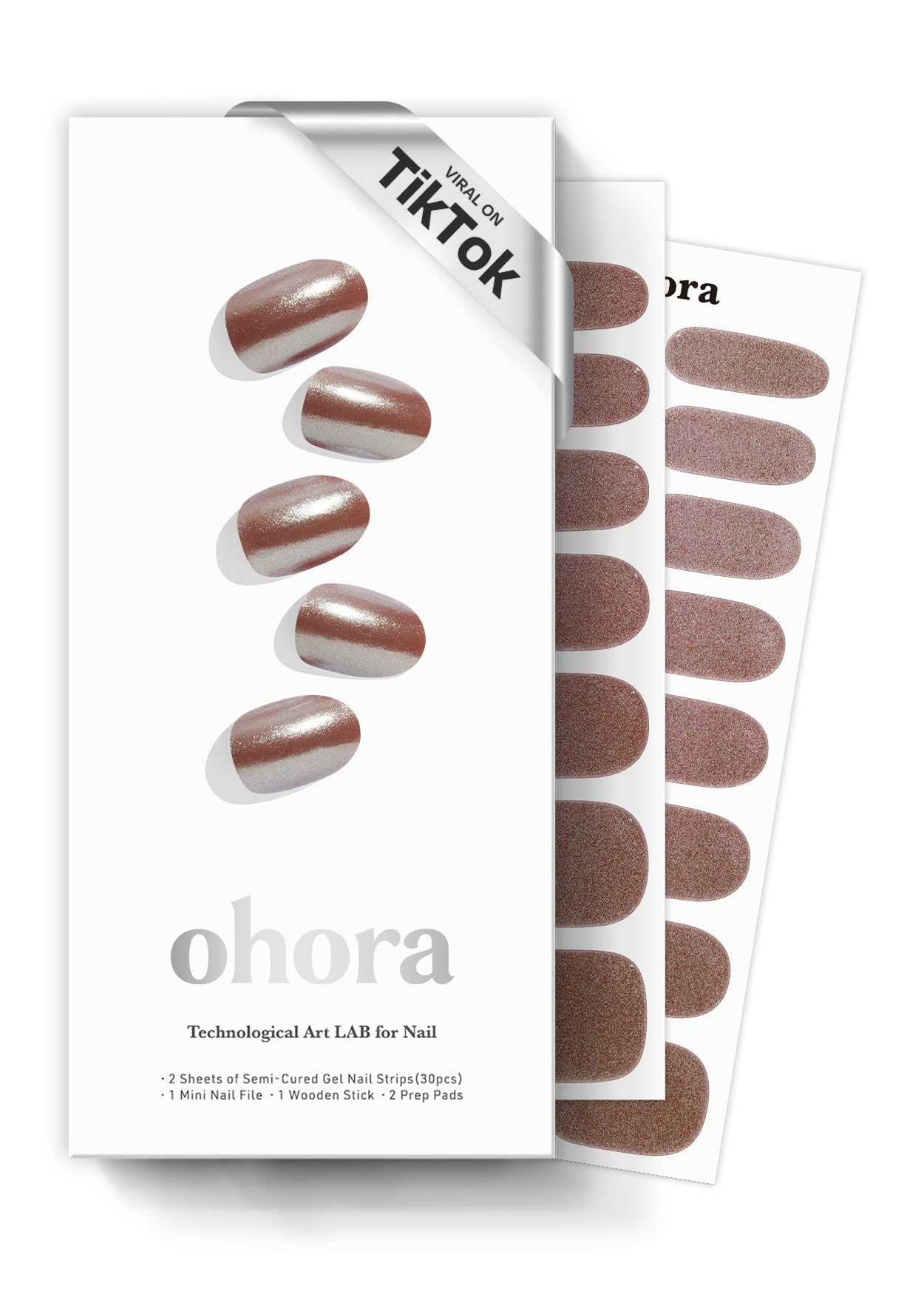 ohora front packaging showing N Chocolate Chrome kit and benefits