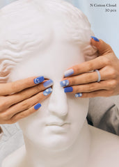 ohora texture detail of semi-cured gel surface highlighting smooth glossy finish