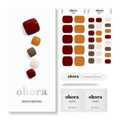 ohora P Maple front packaging showing complete pedi kit and benefits