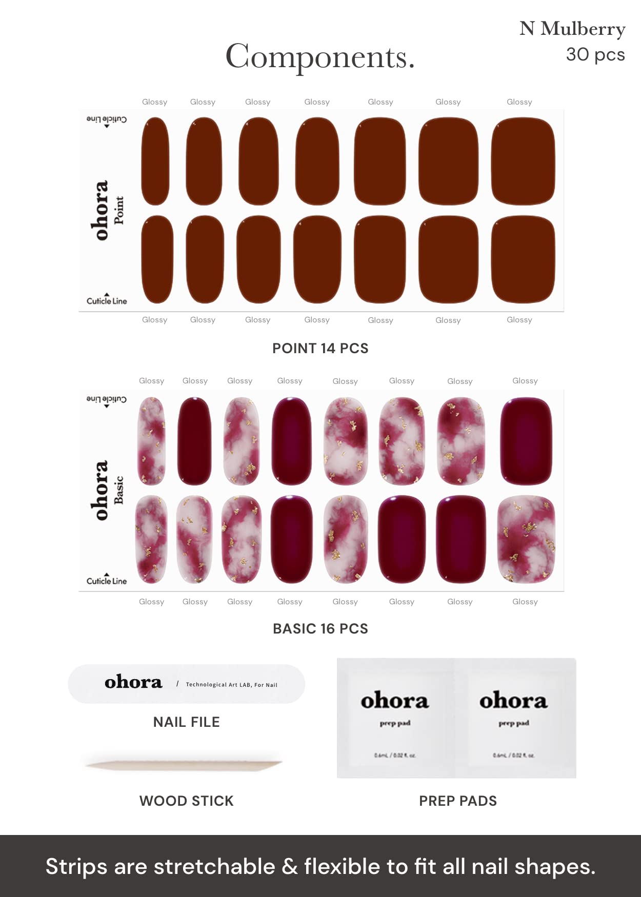 ohora side view of cured edge demonstrating chip-resistant finish