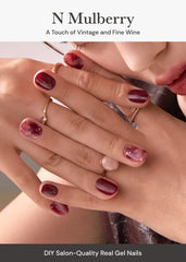 ohora close-up of gel texture highlighting smooth ombre gradient