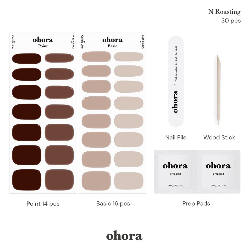ohora strips arranged by size illustrating the variety and perfect-fit options