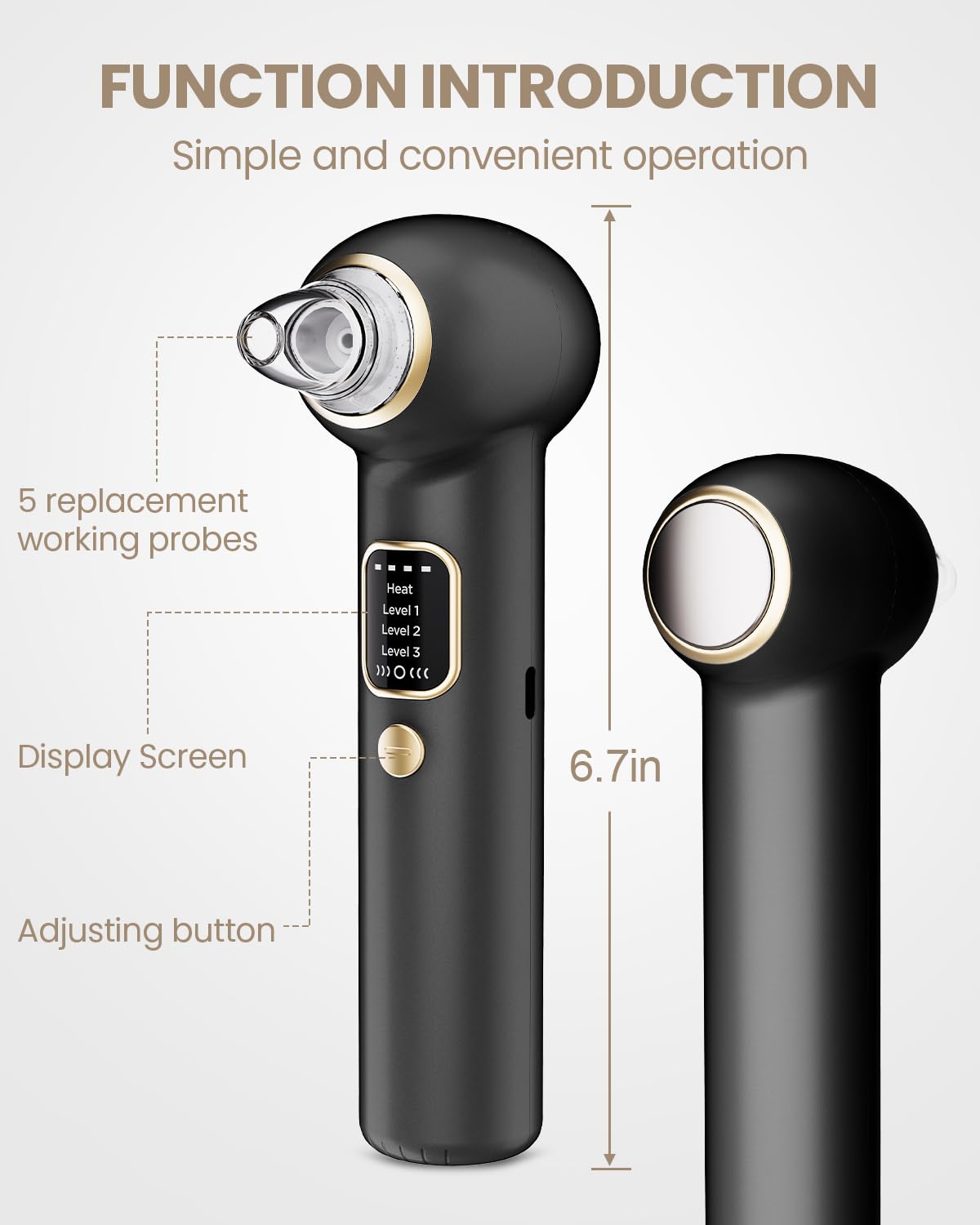 OIRIBO held in hand for size comparison showing portability benefit