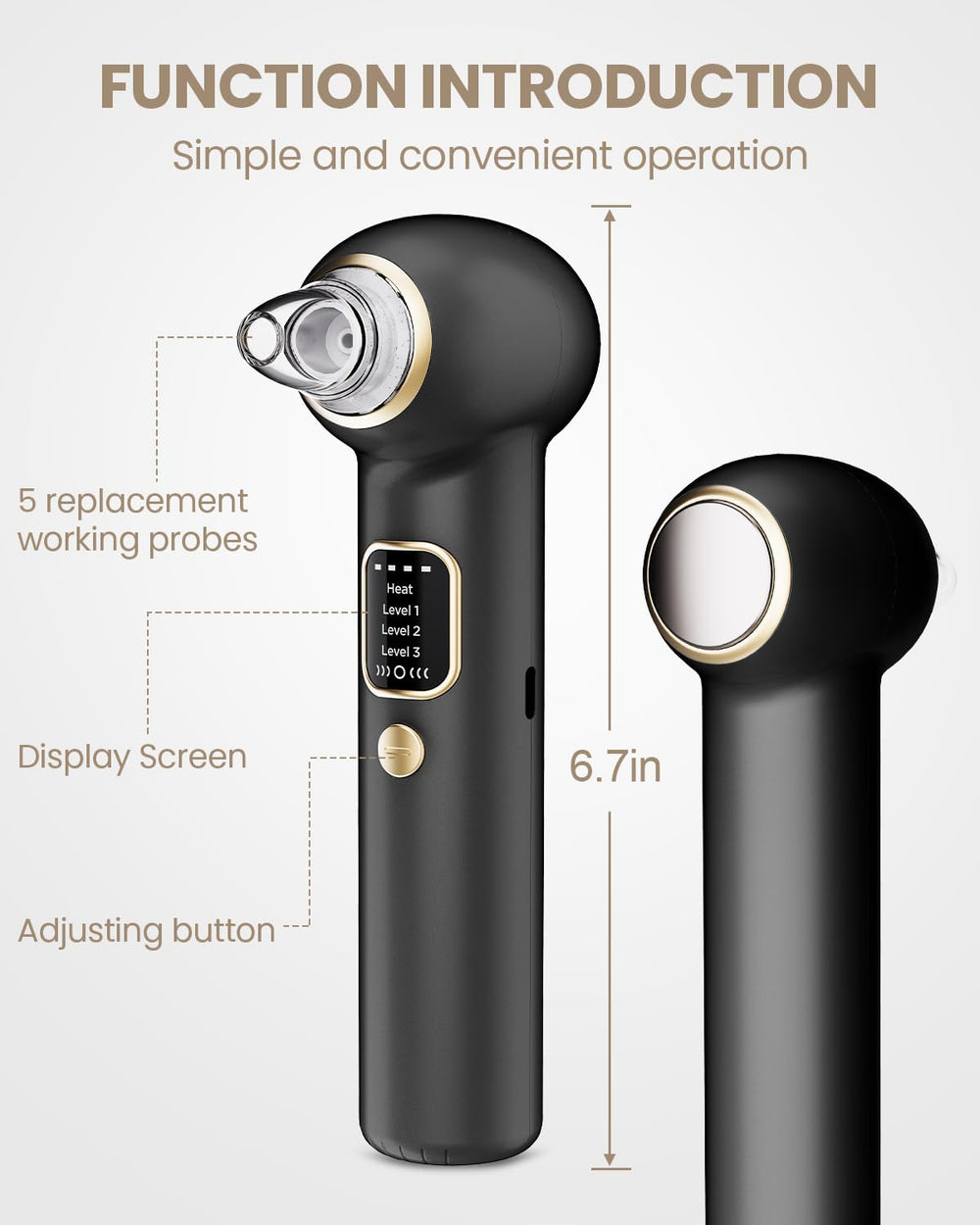 OIRIBO held in hand for size comparison showing portability benefit