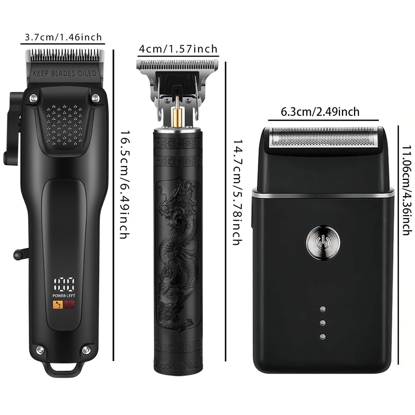 OIYO size comparison with hand showing compact design and travel convenience