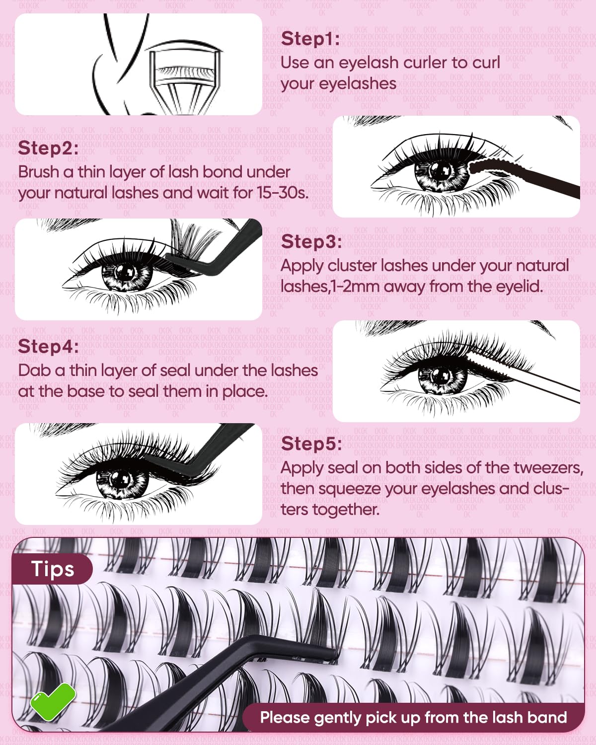 OKAYLOVE styled with Korean makeup delivering natural brightened eyes